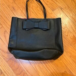 Elegant Black Tote Bag